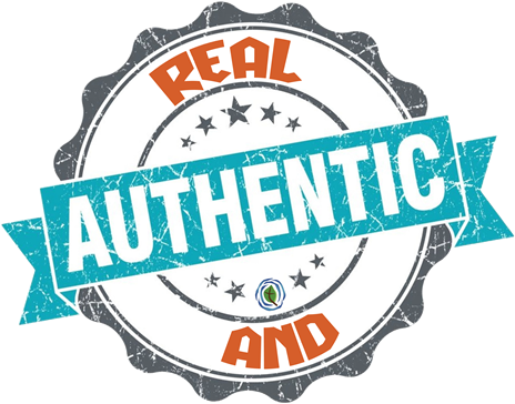 Real And Authentic Logo