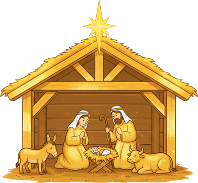 Gold Nativity