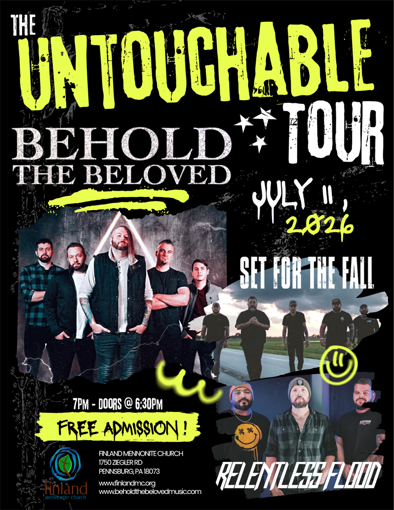 Untouchable Tour Poster Finland PNG